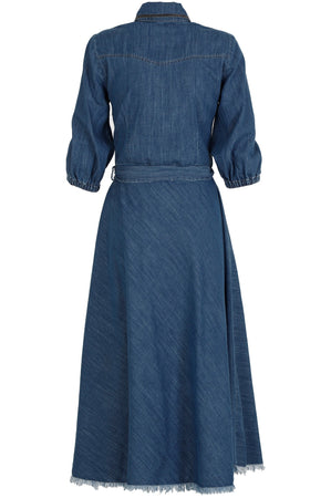 ABITO DENIM CON STRAS