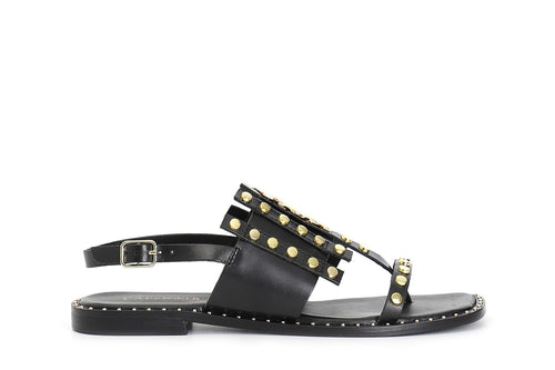 SANDALO INFRADITO IN PELLE