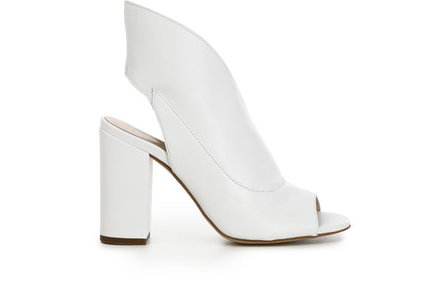 TRONCHETTO APERTO IN PELLE CON INCROCIO