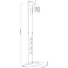 Supporto Organizer compatibile per Dyson V15 V10 V11 V6 V7 V8 docking station