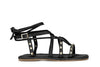SANDALO SCHIAVA IN PELLE CON BORCHIE