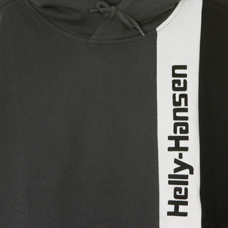HELLY HANSEN Felpa Leggera Cappuccio Uomo Blocked Hoodie Charcoal/charbon da uomo