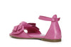 SANDALO IN PELLE CON FIOCCO
