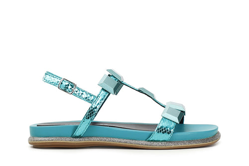 SANDALO FRATE CON ACCESSORI IN METALLO