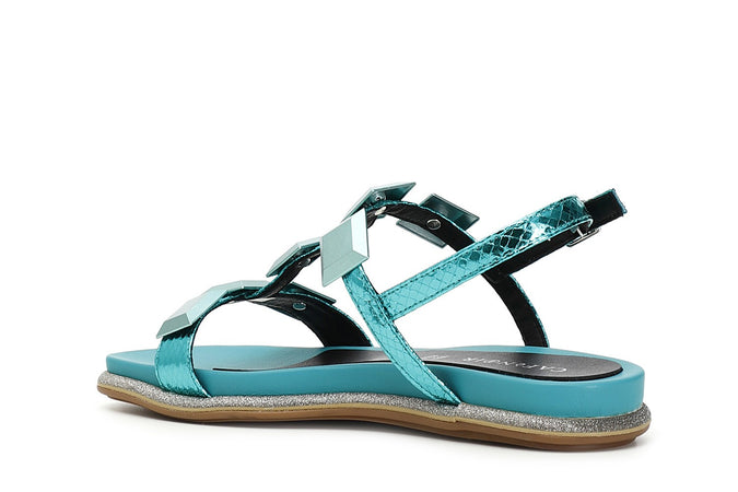 SANDALO FRATE CON ACCESSORI IN METALLO