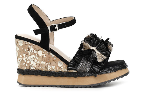 SANDALO ZEPPA RAFFIA