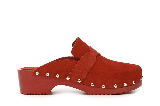 SABOT IN PELLE SCAMOSCIATA