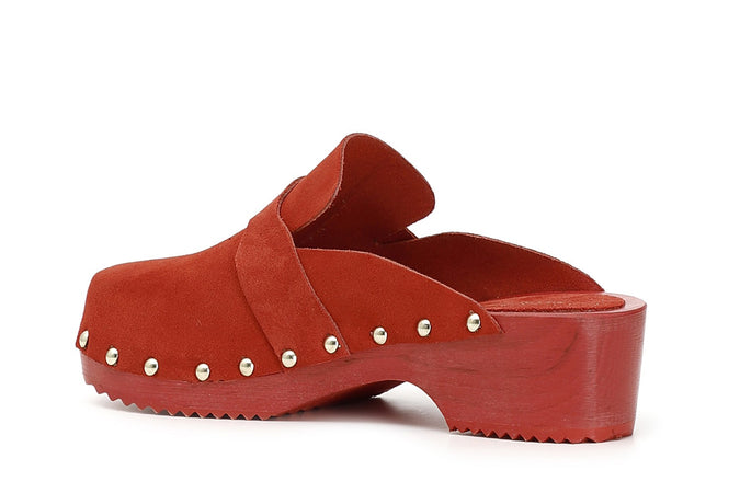 SABOT IN PELLE SCAMOSCIATA