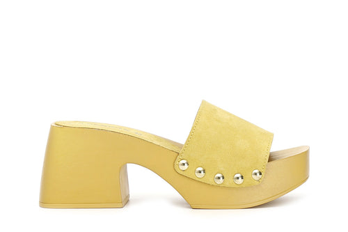 CIABATTA IN PELLE SCAMOSCIATA