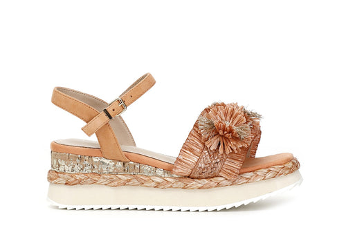 SANDALO ZEPPA RAFFIA H 55