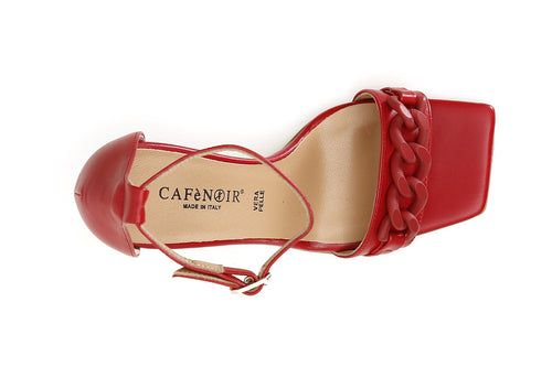 SANDALO CON ACCESSORIO CATENA