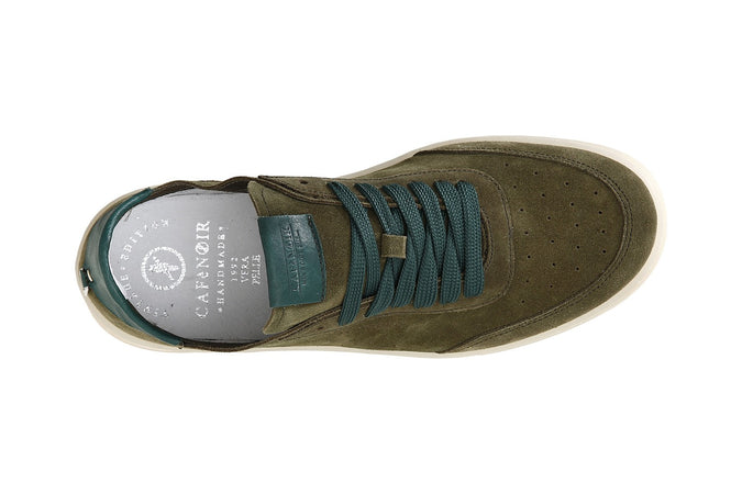 SNEAKERS IN PELLE SCAMOSCIATA