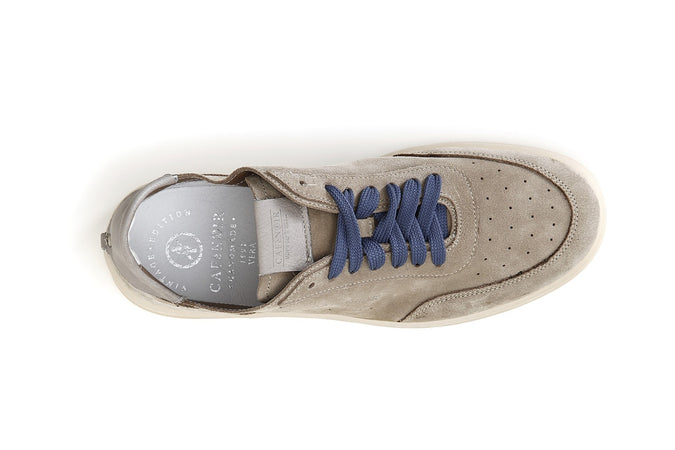 SNEAKERS IN PELLE SCAMOSCIATA