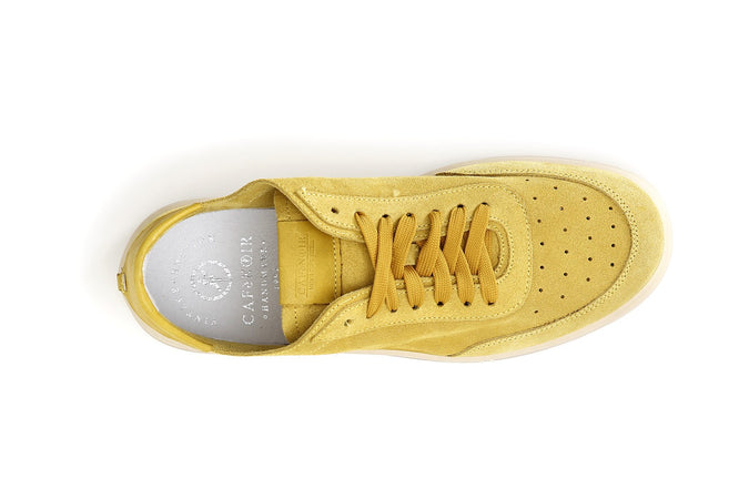 SNEAKERS IN PELLE SCAMOSCIATA