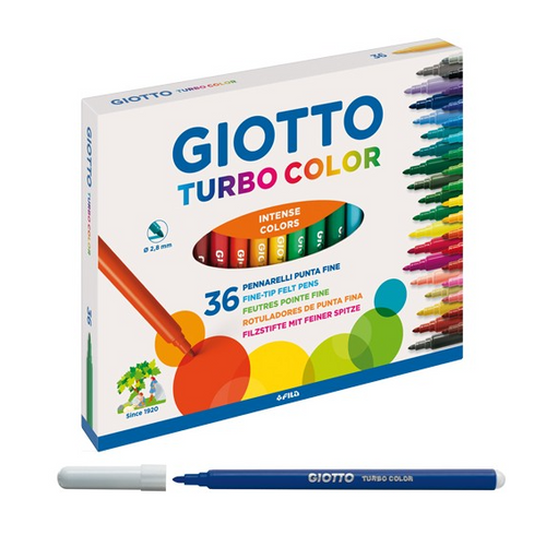 Giotto, Pennarelli turbo color - conf 36