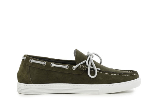 MOCASSINI IN PELLE SCAMOSCIATA