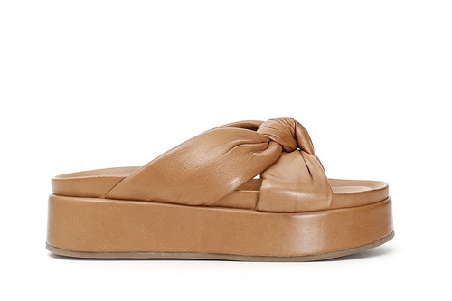 CIABATTA IN PELLE CON NODO