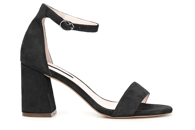 SANDALI IN PELLE SCAMOSCIATA