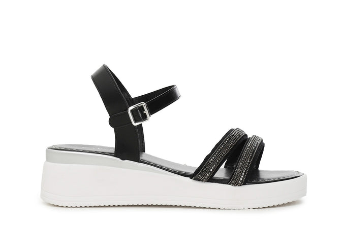 SANDALO GILDA CON STRASS