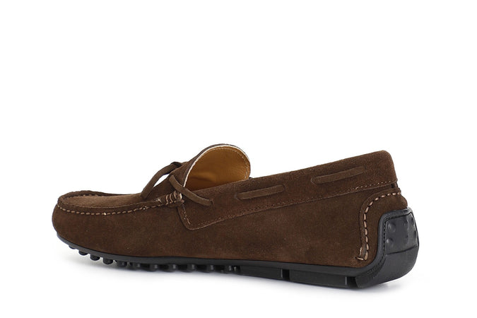 MOCASSINO IN PELLE SCAMOSCIATA