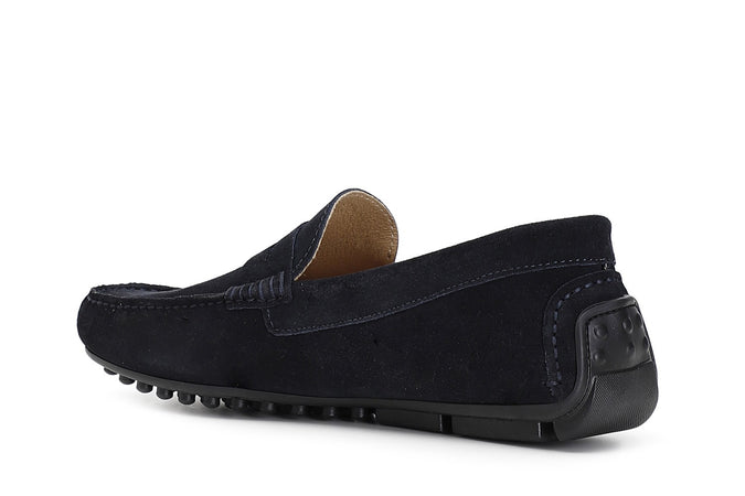 MOCASSINO IN PELLE SCAMOSCIATA