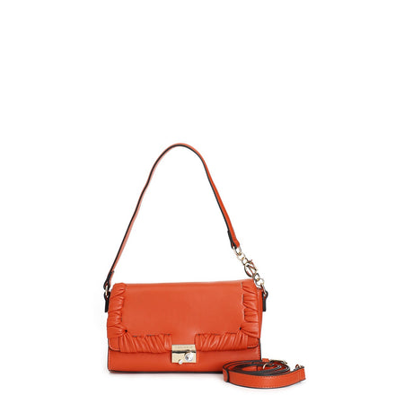 BORSA A SPALLA CON GROSSA INFILATURA