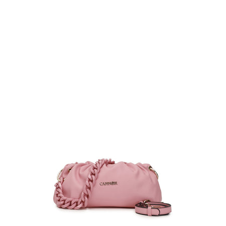 BORSA A SPALLA CON PIEGHE MORBIDE E CATENA