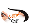 Carioca, Pennarelli Super Brush, 10 Pezzi