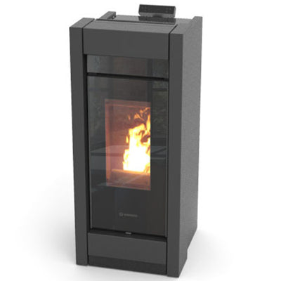 Thermorossi Termostufa a Pellet Essenza Idra 14 Metalcolor 13,7 kW