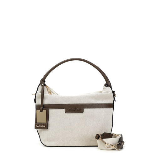 BAULETTO IN CANVAS E SPECCHIETTO