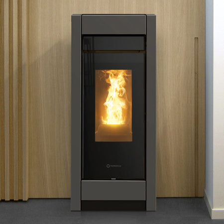 Thermorossi Termostufa a Pellet Essenza Idra 14 Metalcolor 13,7 kW