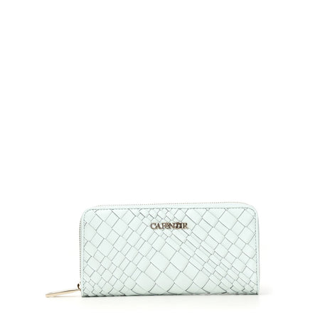 PORTAFOGLIO ZIP AROUND CON INTRECCIO