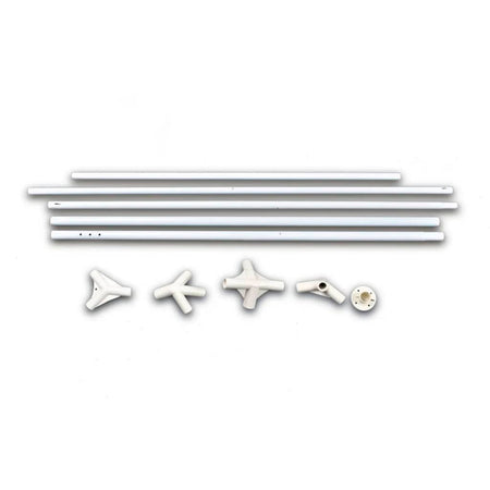 Tenda per Feste Blu Altezza 2 Metri Resistente All'acqua e ai Raggi UV