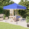 Tenda per Feste Design Pieghevole Blu Tetto Tessuto Oxford 3x3 m
