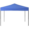 Tenda per Feste Design Pieghevole Blu Tetto Tessuto Oxford 3x3 m
