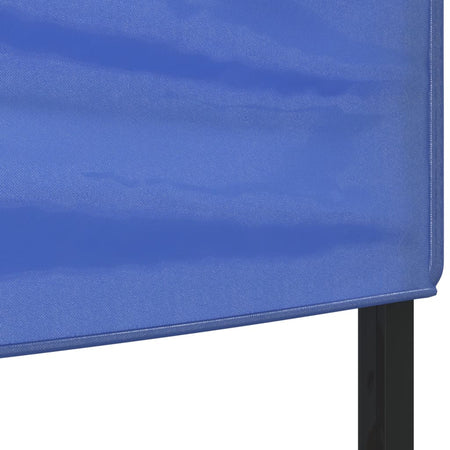 Tenda per Feste Design Pieghevole Blu Tetto Tessuto Oxford 3x3 m