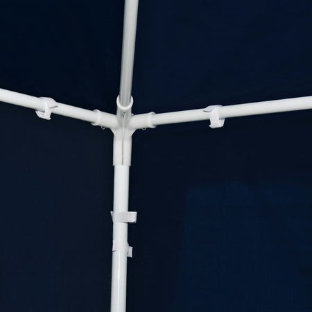 Gazebo da Giardino Blu Resistente All'acqua ed ai Raggi UV  3x12 m