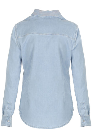 CAMICIA AVVITATA CON BORCHIE