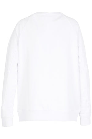 FELPA CON ZIP E LOGO RICAMATO