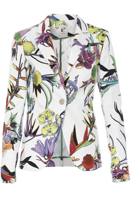 GIACCA MONOPETTO STAMPATA