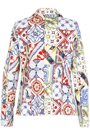 GIACCA MONOPETTO STAMPATA