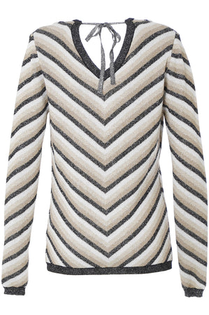 MAGLIA RIGHE DIAGONALI