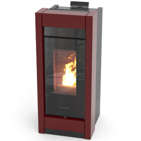 Thermorossi Termostufa a Pellet Essenza Idra 14 Metalcolor 13,7 kW