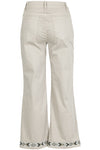 PANTALONE CULOTTE CON PASSAMANERIA AL FONDO