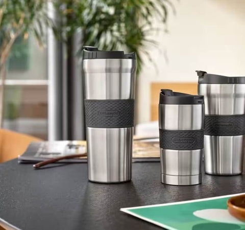 Tazza termica a doppia parete in acciaio, 235 ml Originale DeLonghi