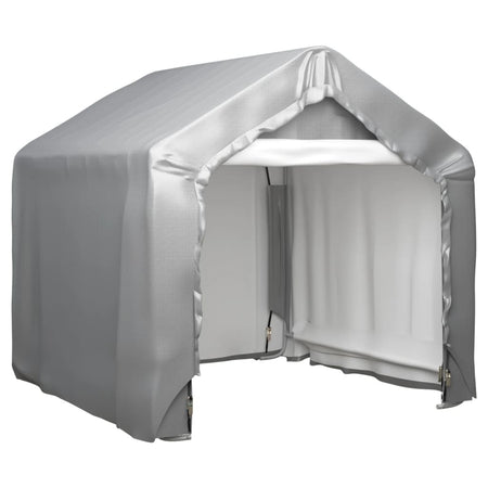 Tenda Grigia Multiuso in Acciaio Zincato Resistente ai Raggi UV 180x180 cm