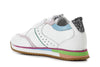 SNEAKERS IN PELLE MULTICOLOR