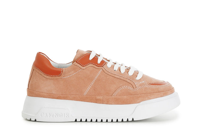 SNEAKERS IN PELLE SCAMOSCIATA