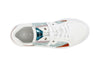 SNEAKERS IN TESSUTO E PELLE
