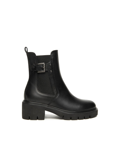 Nero Giardini stivaletti Chelsea donna in pelle nero I514814D100